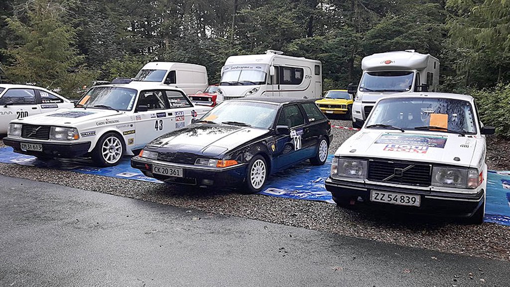 Rally Team Mejer stillede til Munkebjerg Hillclimb op med tre biler
(Foto: Rally Team Mejer)